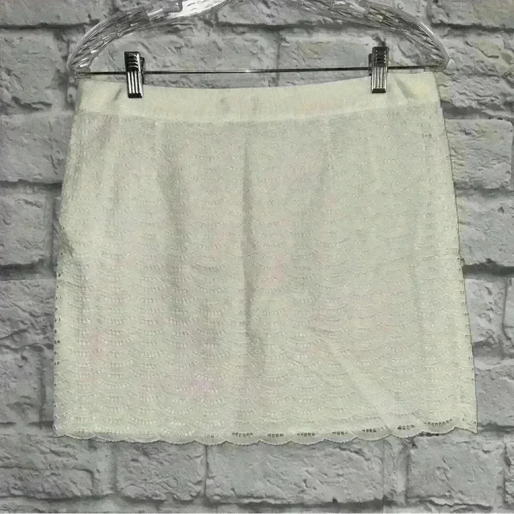 J. Crew lace cut out mini skirt 6 - Picture 2 of 3